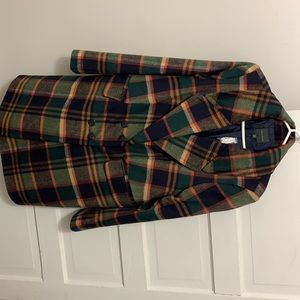 The Limited plaid coat
